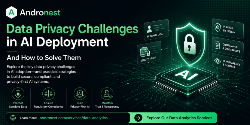 Data Privacy Challenges in AI Deployment and How to Solve Them