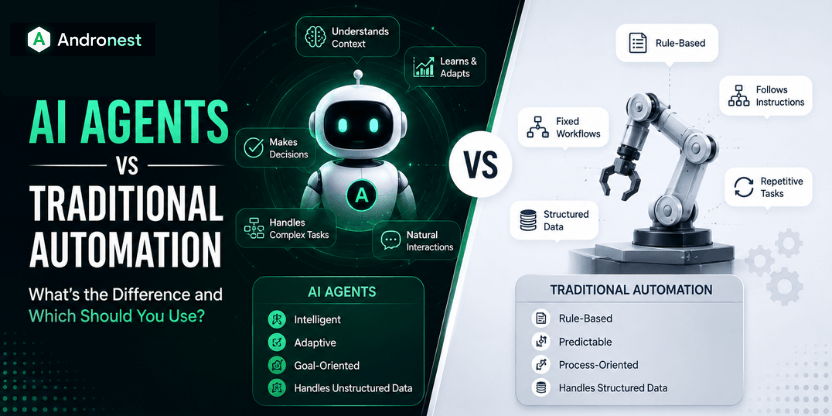 AI Agents vs Traditional Automation: What’s the Difference and Which Should You Use?