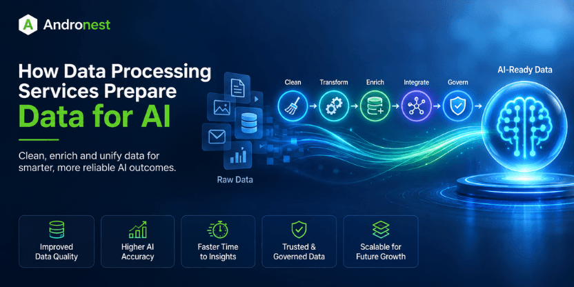 How Data Processing Services Prepare Data for AI